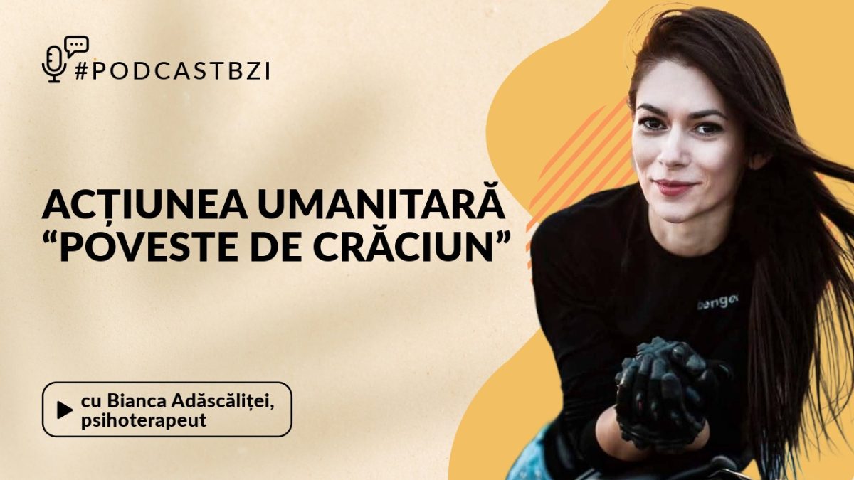 Bianca Adăscăliței, psihoterapeut, despre acțiunea umanitară „Poveste de Crăciun”