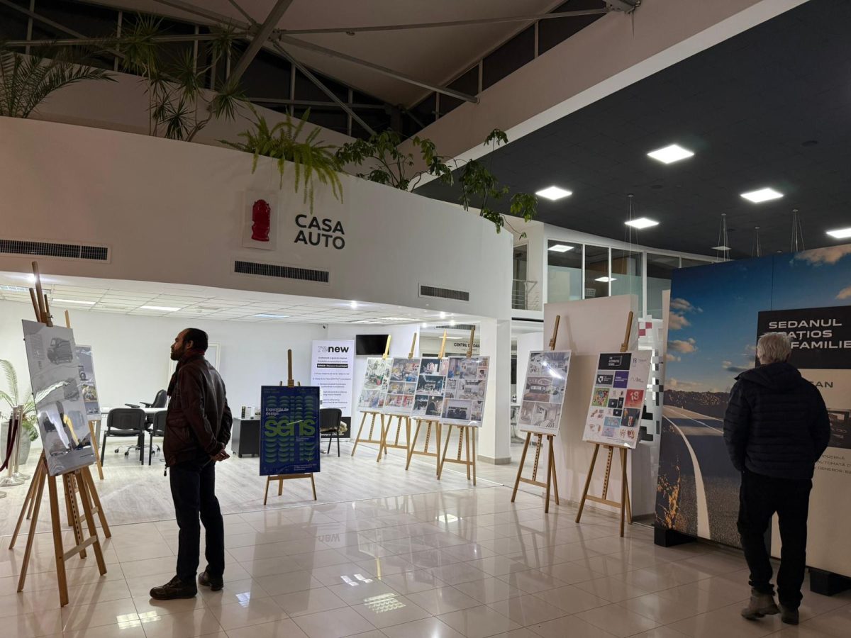 DESIGN cu SENS la Casa Auto Iași, Showroom Dacia! 2 decembrie ora 18.00