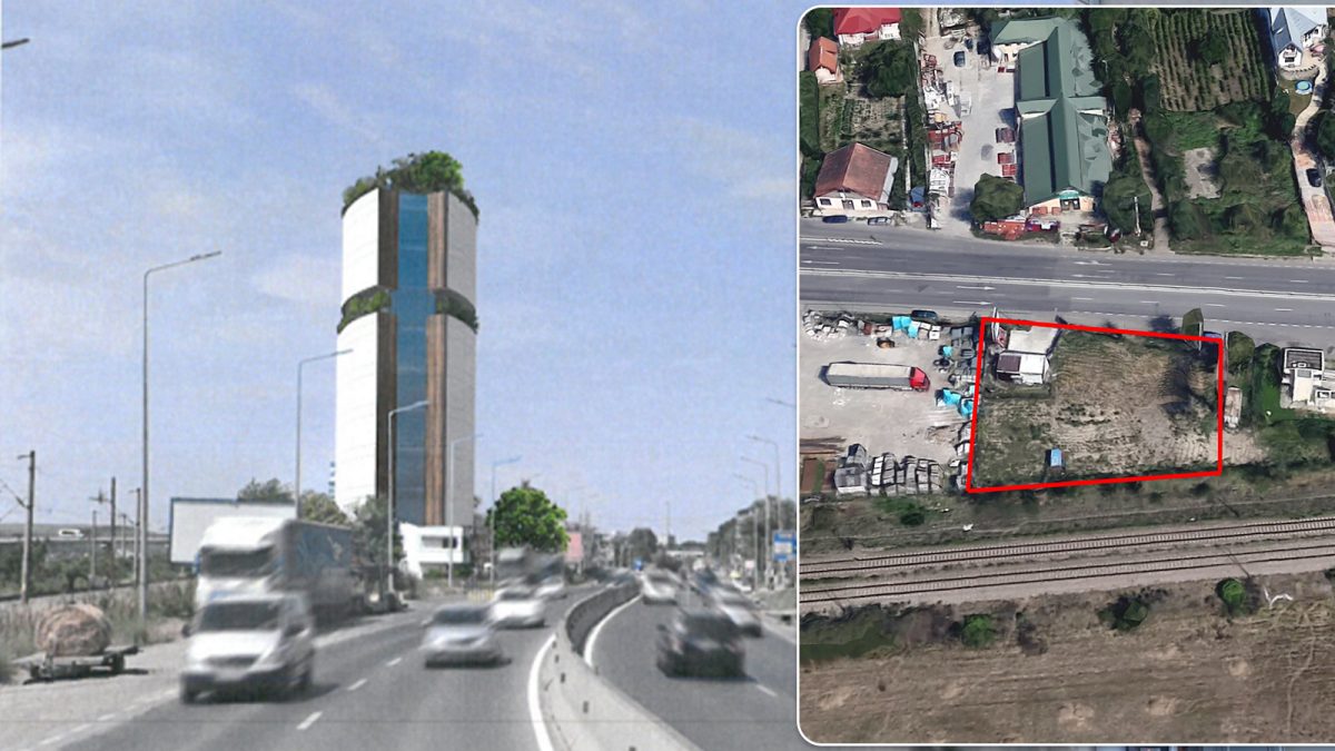O clădire de birouri, spații comerciale și spații de depozitare vor fi construite în Iași, pe una dintre cele mai aglomerate străzi! Imobilul va avea 11 etaje
