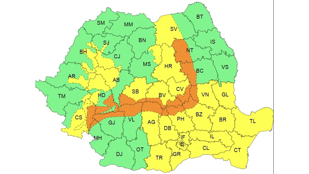 Meteorologii au anunțat ninsori, viscol și vânt puternic în multe regiuni ale țării. Cum va fi vremea de Crăciun