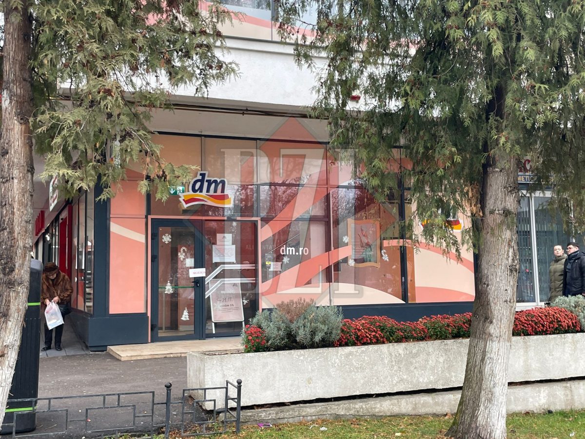 Magazinul DM din Copou, Iași, închis de ISU
