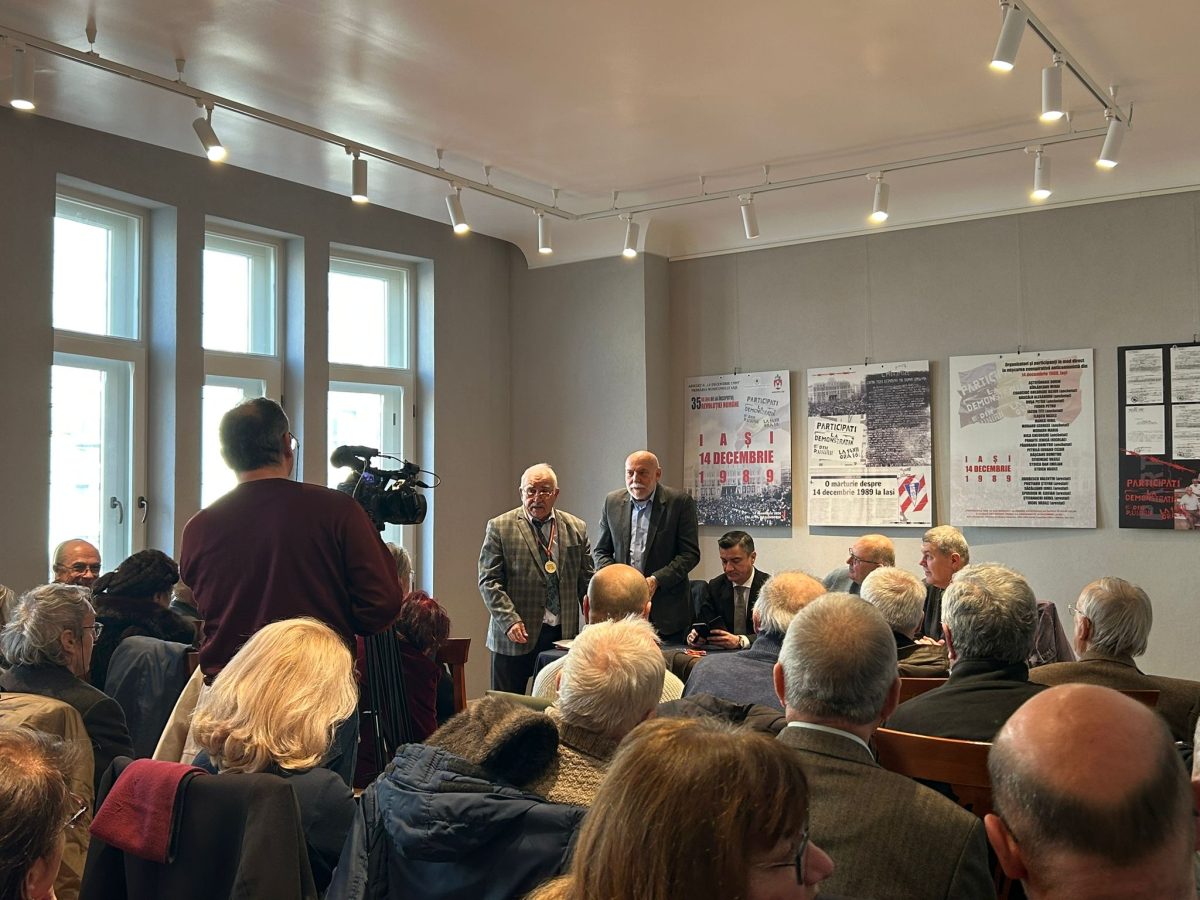 Iașul marchează 35 de ani de la începutul Revoluției Române printr-o serie de evenimente organizate de Asociația „14 Decembrie 1989”
