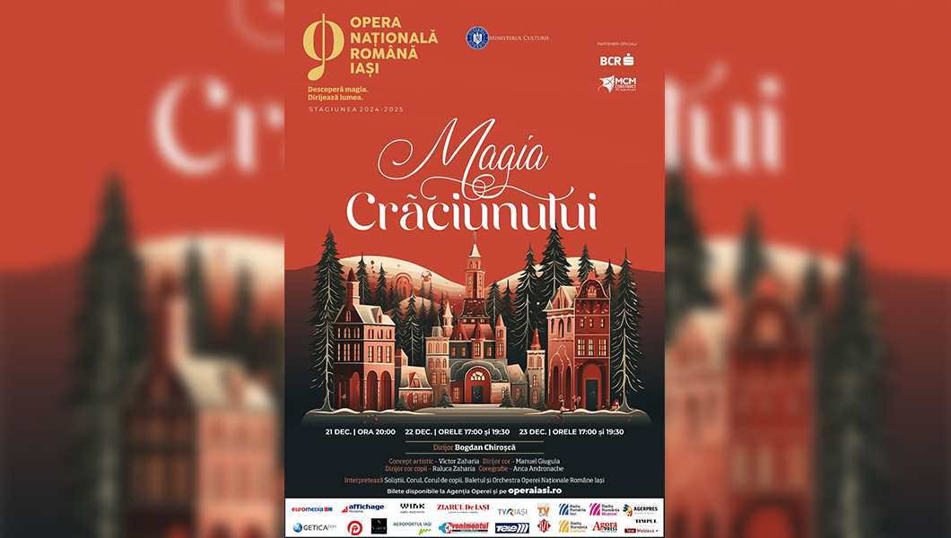Gale de Crăciun la Operă. Toate cele cinci spectacole se joacă cu casa închisă!