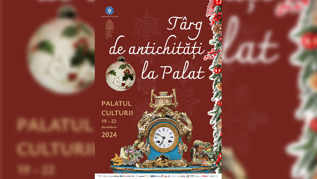 Târg de antichități la Palatul Culturii din Iași