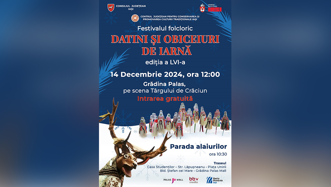 Festivalul folcloric „Datini și obiceiuri de iarnă”, ediția a LVI-a