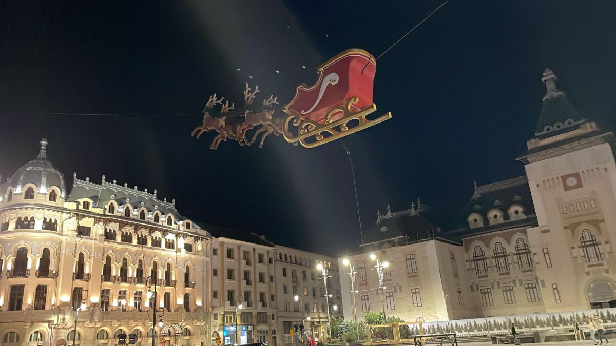 Iată cât costă o cursă de 3 minute cu liftul lui Moş Crăciun, la târgul de Crăciun din Craiova