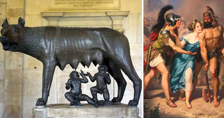 Remus și Romulus, gemenii alăptați de o lupoaică și care au fost fondatorii Romei. Află care e legenda lor