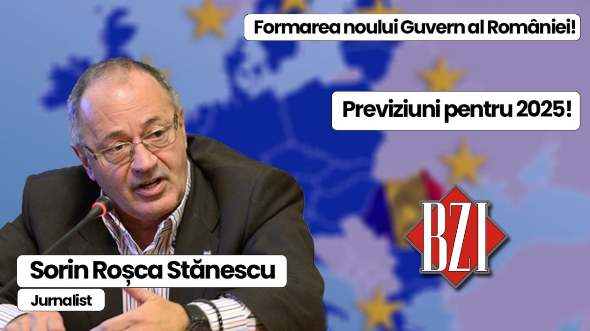 Top dialog și analiză marca BZI LIVE! Un nou talk-show săptămânal, incitant și provocator, alături de nașul presei din România, senior-jurnalistul Sorin Roșca Stănescu