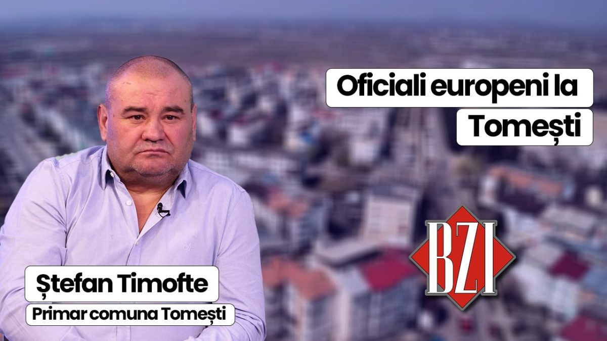 Omul din administrația comunei Tomești: Ștefan Timofte! Edilul este prezent în studioul BZI LIVE