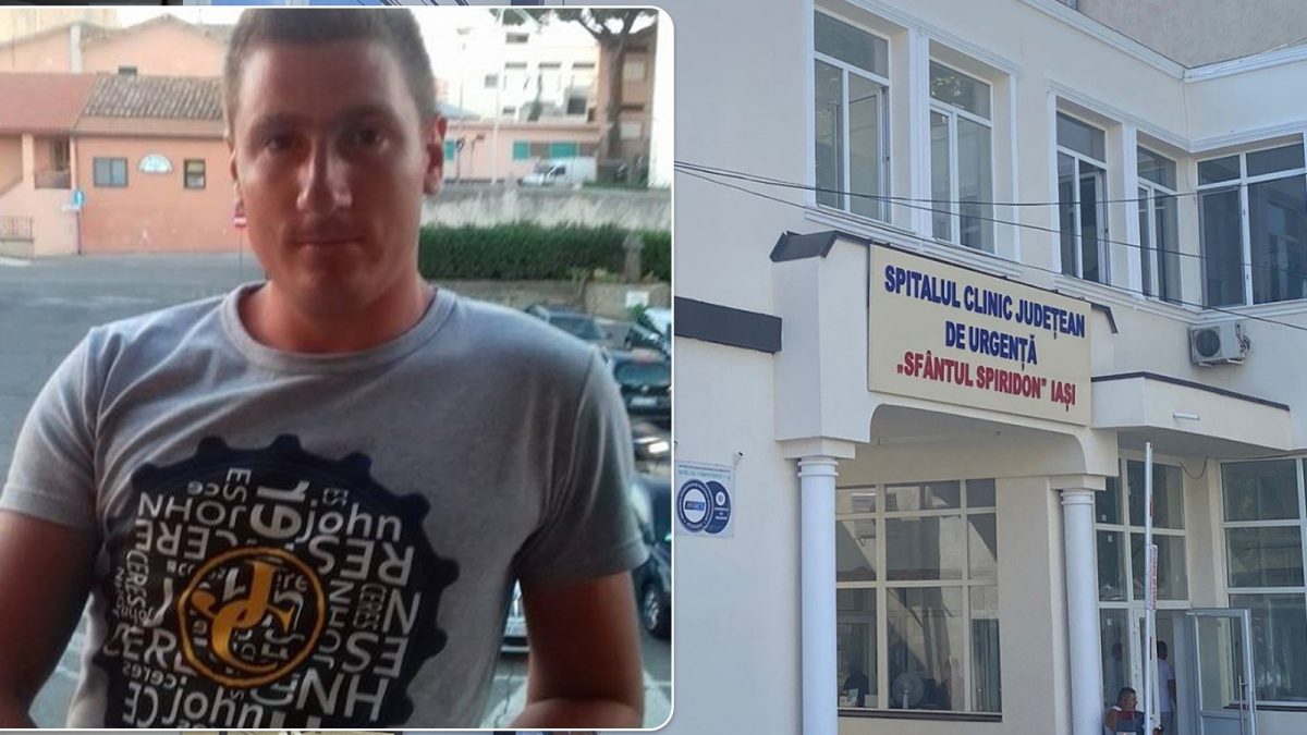 El este tânărul care s-a înjunghiat în abdomen și a ajuns în stare gravă la Spitalul „Sf. Spiridon” Iași! Bărbatul provine dintr-o familie cu probleme