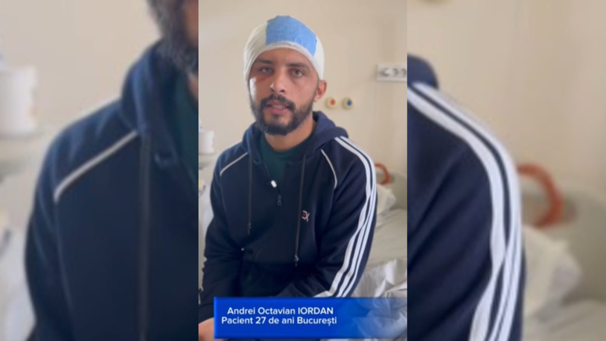 Un tânăr de 27 de ani, cu o tumoră cerebrală extrem de rară, de 12 cm, a fost operat cu succes la Spitalul „Prof. Dr. Nicolae Oblu” Iași!