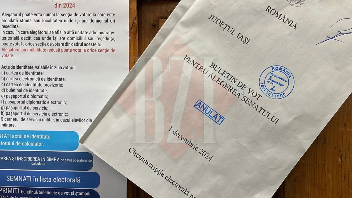 Alegeri parlamentare 2024. Ieșenii au ieșit la vot în număr foarte mare!