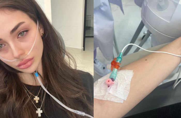 Andreea Bostănică, pe perfuzii, de urgență, la spital! Cum a ajuns influencerița să aibă nevoie de ajutor să respire