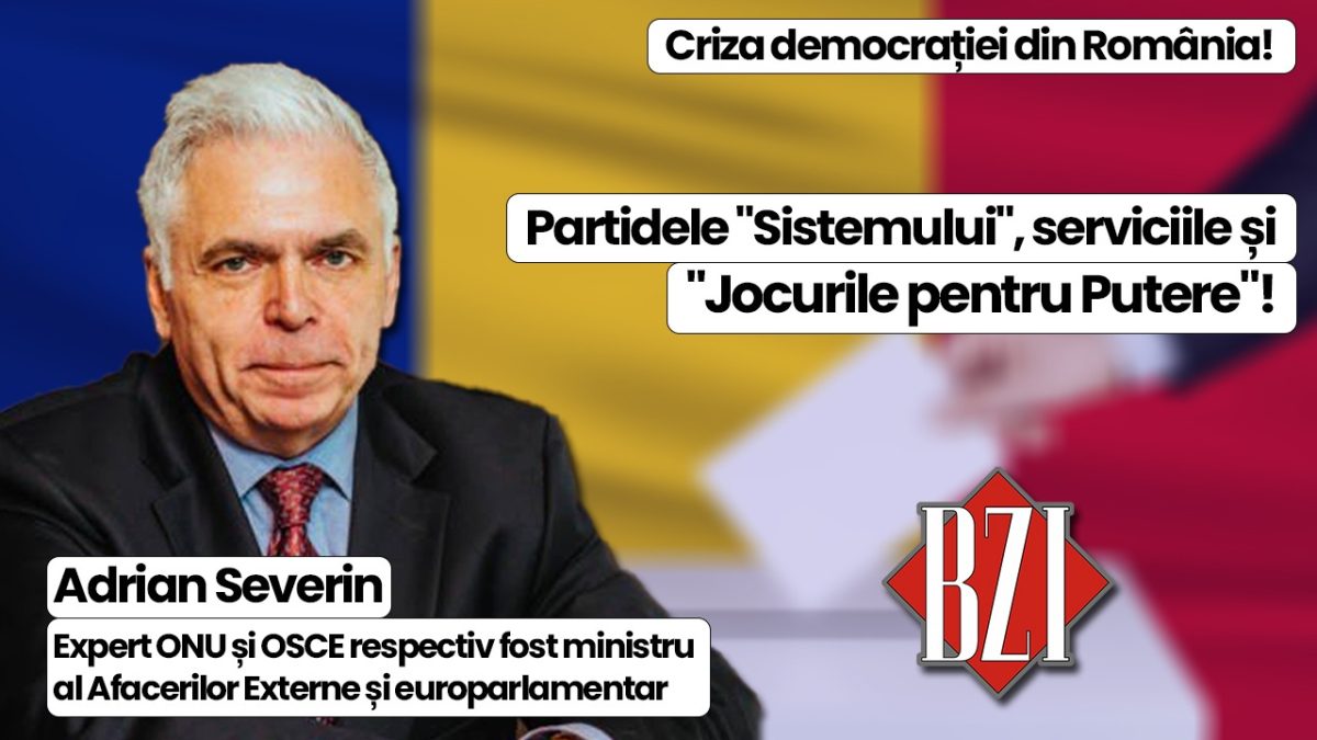 Top analiză geopolitică și geostrategică marca BZI LIVE! Într-o primă emisiune-dialog din 2025, prof. univ. dr. Adrian Severin, expert ONU și OSCE, fost ministru al Afacerilor Externe respectiv europarlamentar abordează direct și necenzurat cele mai importante subiecte și provocări ale momentului