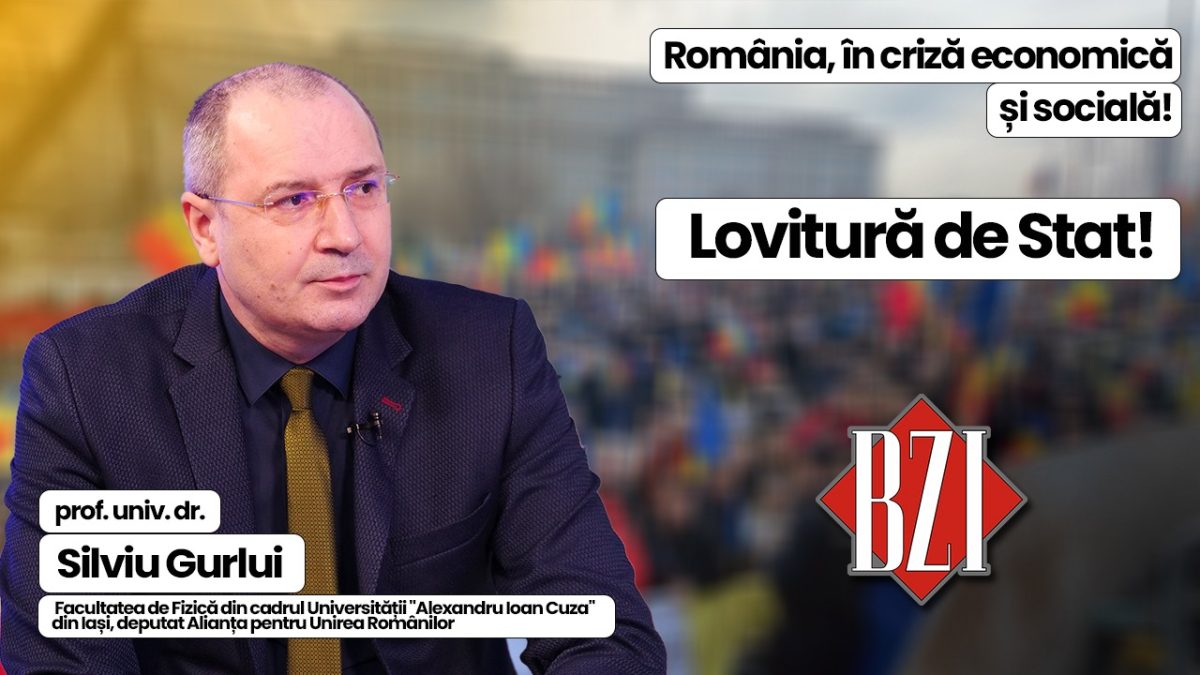 Top analiză politică și socială! În Studioul BZI LIVE este invitat prof. univ. dr. Silviu Gurlui, Facultatea de Fizică in cadrul Universității „Cuza” și deputat de Iași al Alianței pentru Unirea Românilor