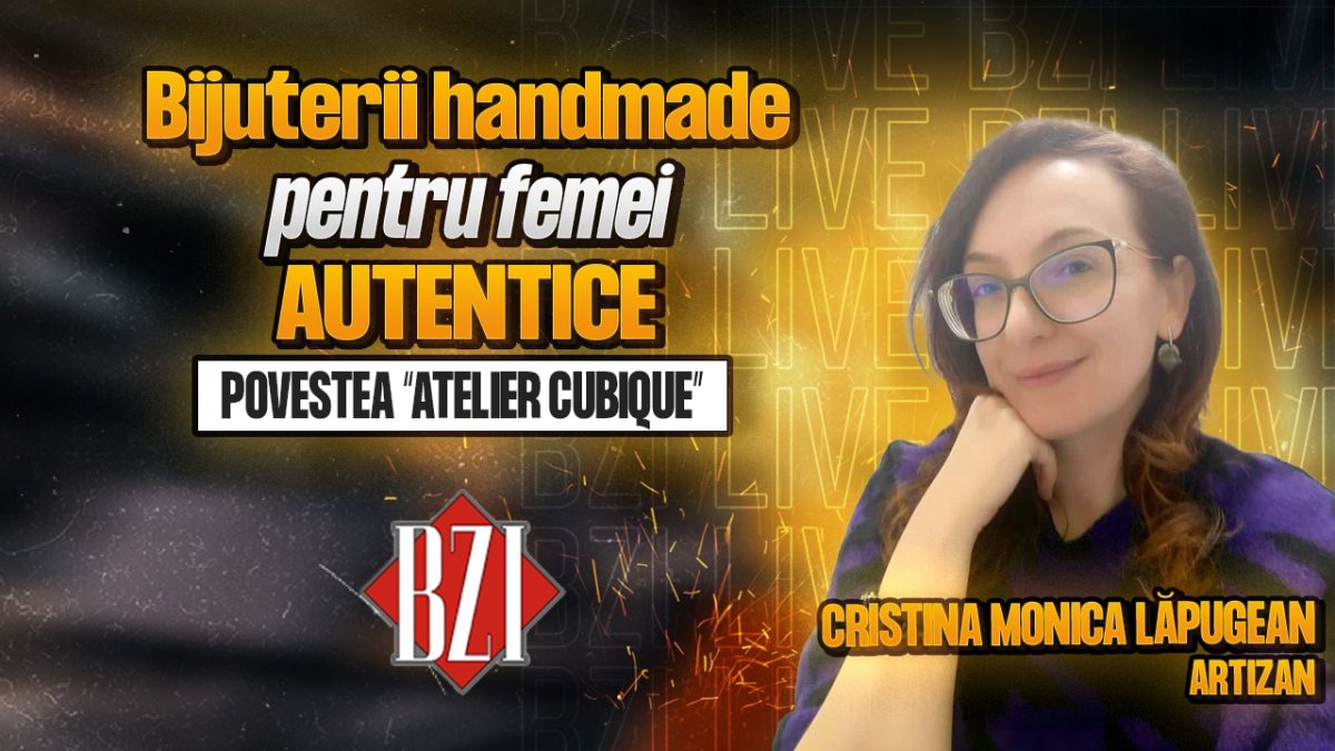 Bijuterii handmade pentru femei autentice! Cristina Monica Lăpugean, artizan, povestește pentru BZI LIVE despre activitatea sa creativă