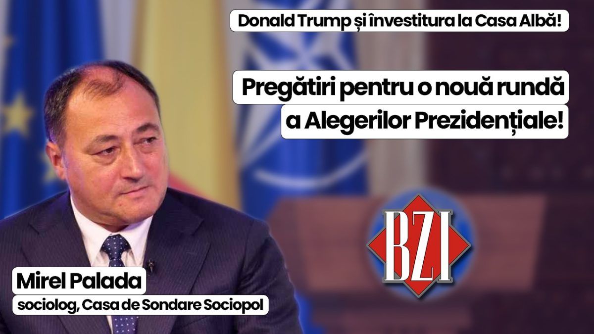 Cu cărțile pe față! Dialog de zile mari, incisiv și direct la BZI LIVE alături de cunoscutul sociolog Mirel Palada, Casa de Sondare Sociopol!