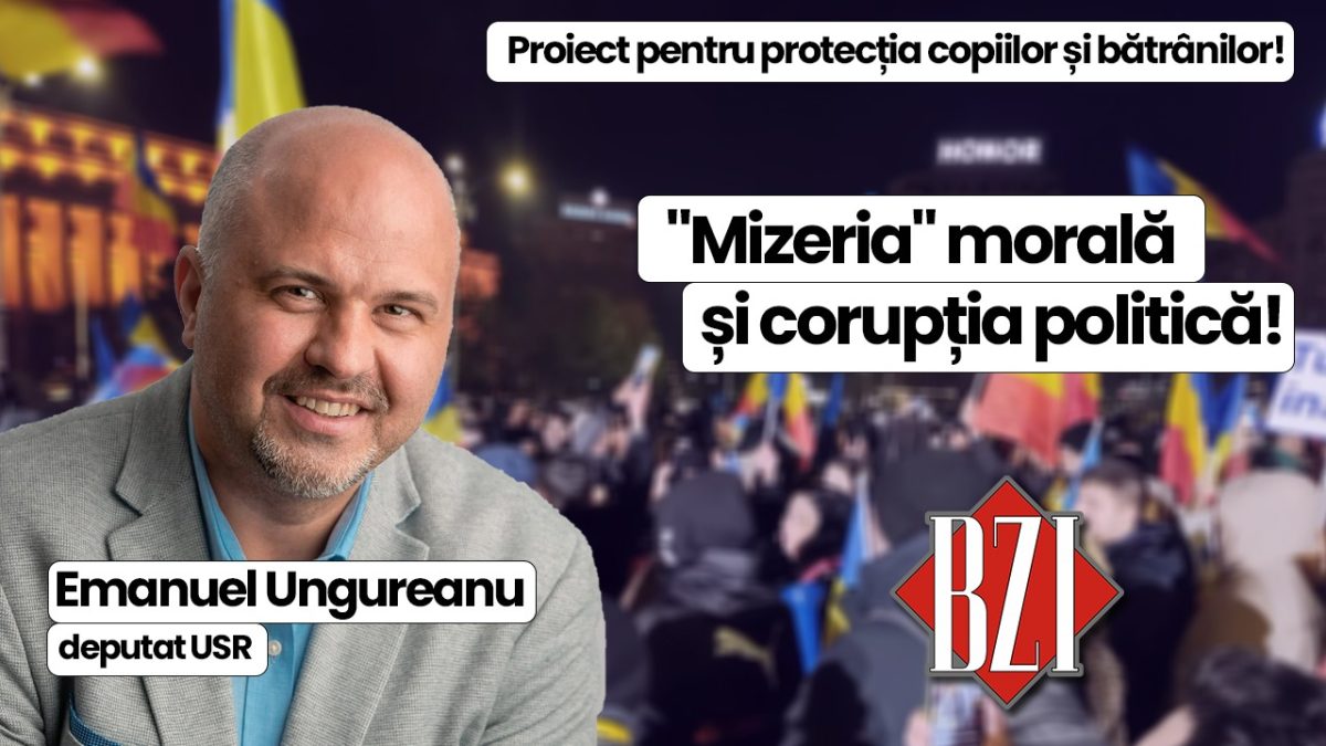 Dezvăluiri despre neregulile din sistemul sanitar, corupție și demagogie politică la BZI LIVE alături de Emanuel Ungureanu, deputat USR