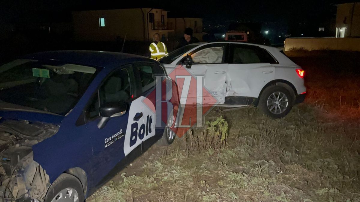 Accident rutier violent la Miroslava. Două autoturisme, dintre care unul inscripționat Bolt, s-au izbit violent – EXCLUSIV, UPDATE