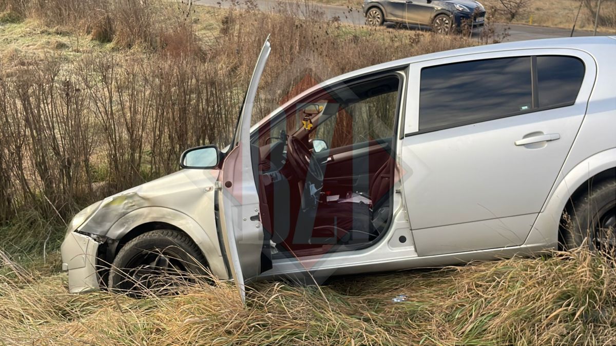 Accident rutier la Antibiotice! Incidentul, provocat de un începător