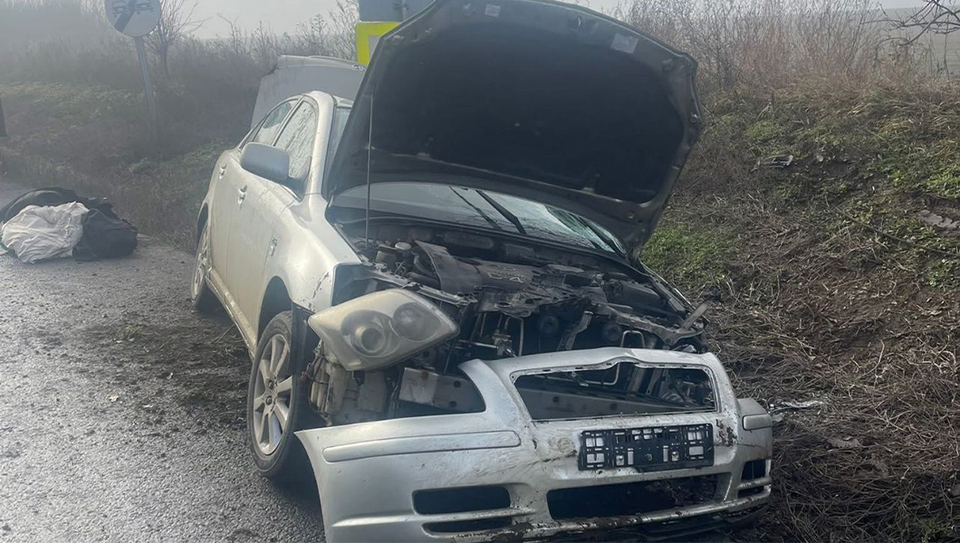 Accident rutier la Miclăușeni! Un autoturism a fost implicat