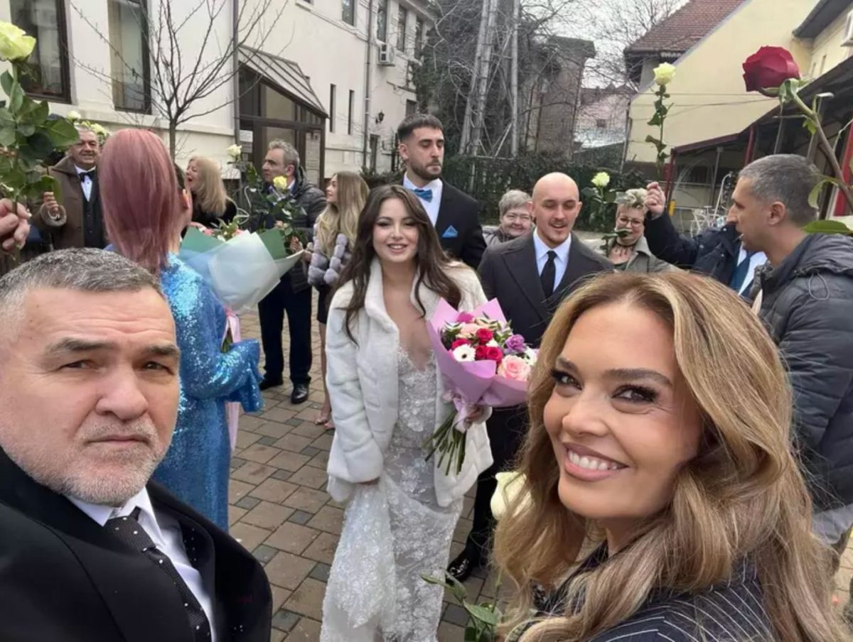 Fiul cel mic al lui Leonard Doroftei a făcut nunta. Soacra mare a atras toate privirile