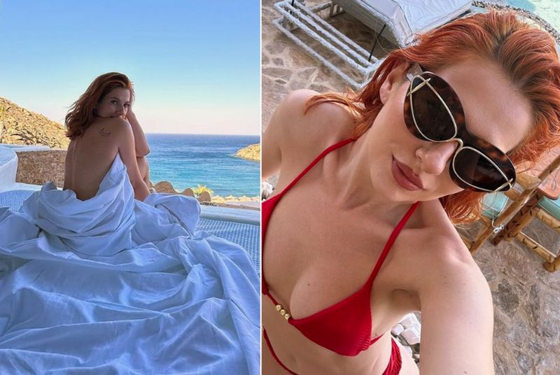 Cum arată Lidia Buble în costum de baie, la 31 de ani! Și-a etalat silueta de model într-un costum minuscul – FOTO