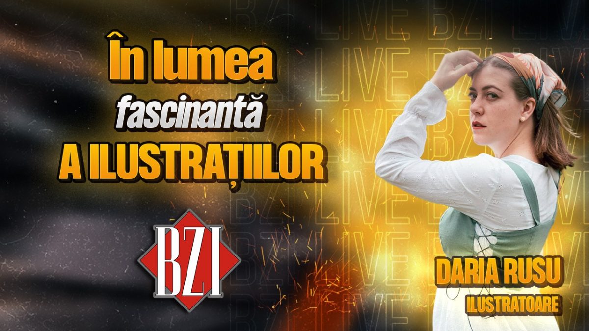 În lumea fascinantă a ilustrațiilor! Daria Rusu, ilustratoare, într-un interviu marca BZI LIVE