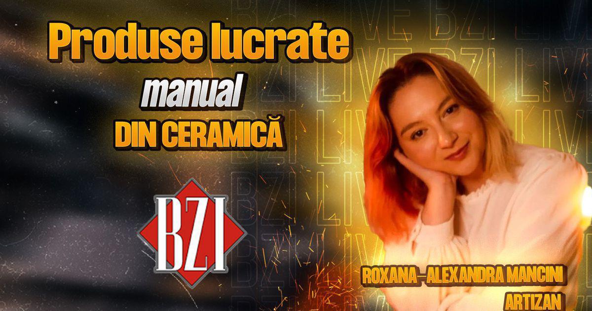 Roxana-Alexandra Mancini, artizan, povestește pentru BZI LIVE despre activitatea sa creativă
