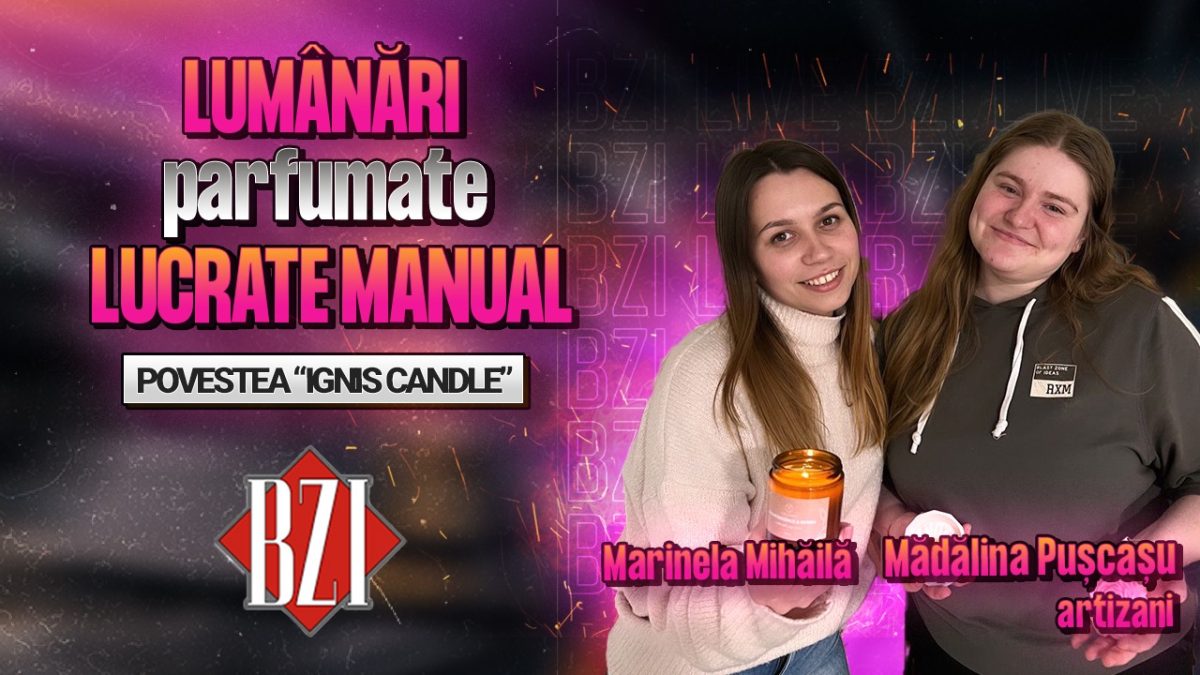 Lumânări parfumate lucrate manual! Marinela Mihăilă și Mădălina Pușcașu, artizani, povestesc pentru BZI LIVE despre activitatea lor creativă