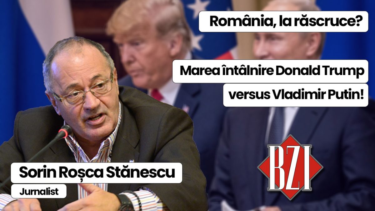 Top talk-show analiză marca BZI! Un nou episod necenzurat, pentru liberă exprimare, diversitate de opinie cu nașul presei din România, senior jurnalistul Sorin Roșca Stănescu
