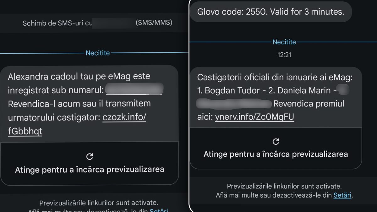 Atenție, dacă sunteți câștigătorii unui concurs! Ieșenii primesc zilnic mesaje frauduloase. „Nu am accesat linkul, însă un prieten a intrat”