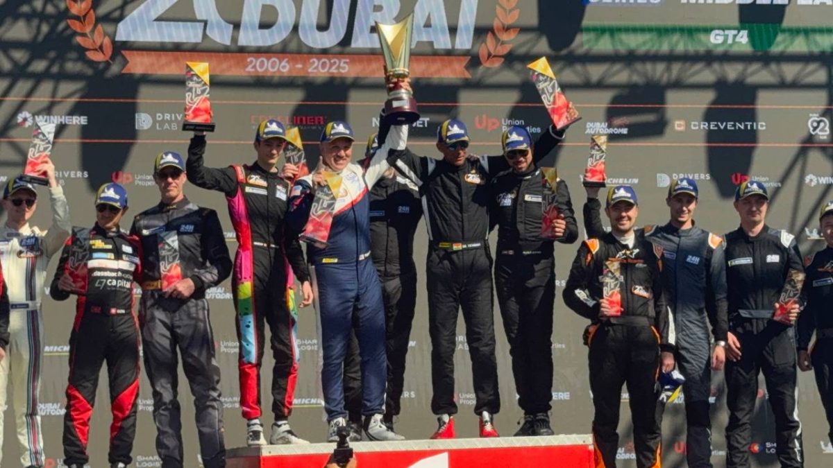 Ieșeanul Tudor Tudurachi a câștigat cursa GT4 de 24 de ore de la Dubai