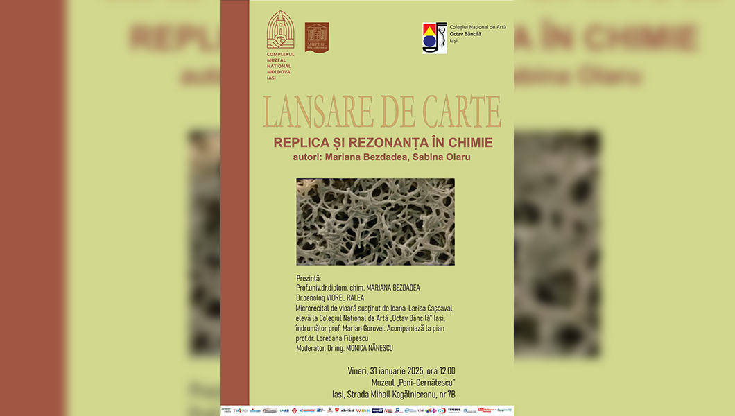 Eveniment de lansare de carte la Muzeul „Poni-Cernătescu” din Iași