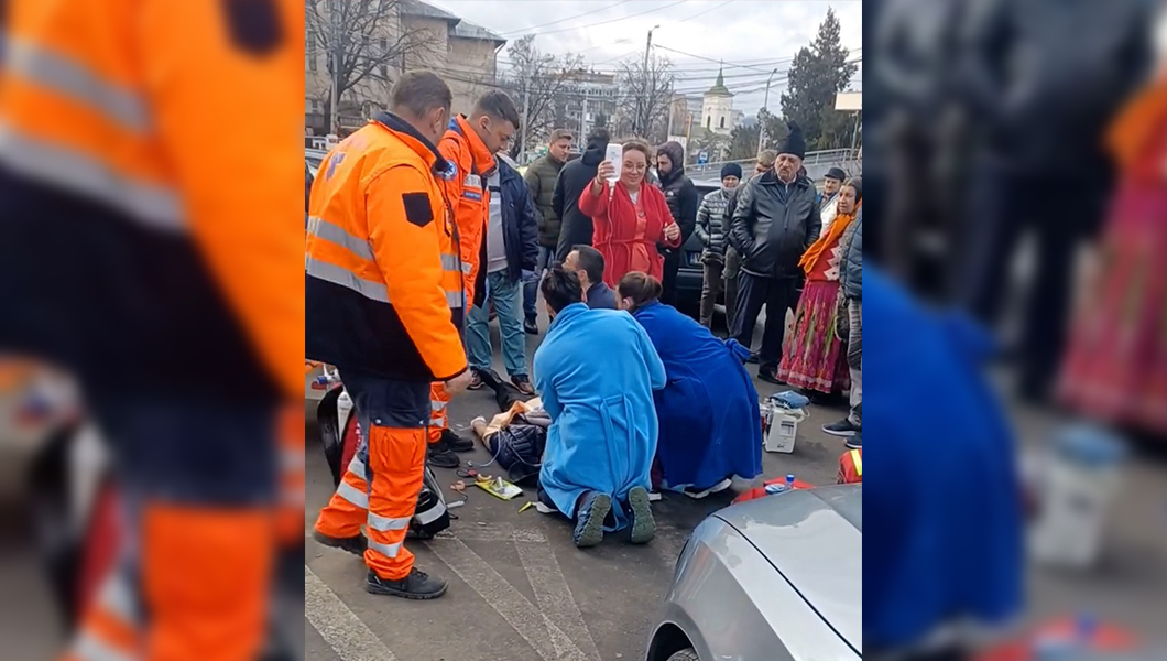 Incident la Iași! Un bărbat a făcut stop cardiac în fața Spitalului Sf. Spiridon – UPDATE