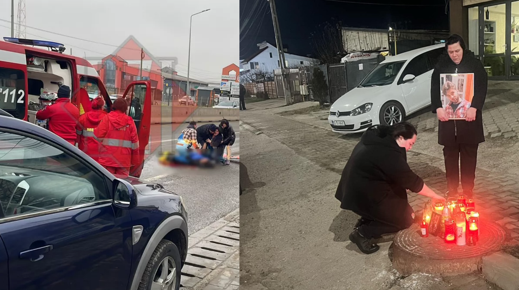 Protest la Valea Lupului pentru siguranța pe trecerea de pietoni: „Nu lăsăm tragedia lui Cosmin să fie uitată!”