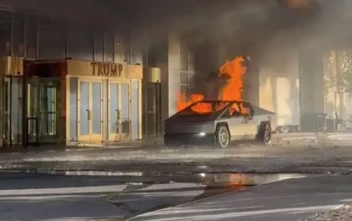 O persoană a murit şi alte şapte au fost rănite după ce un cybertruck Tesla a explodat în faţa unui hotel