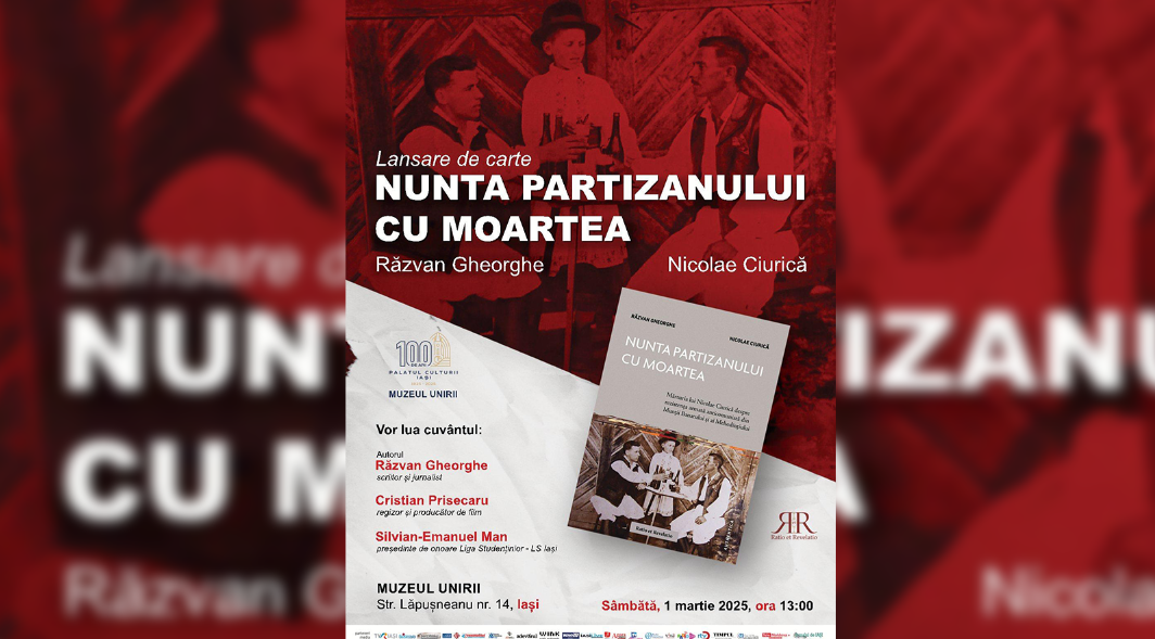 Lansare de carte: „Nunta partizanului cu moartea”