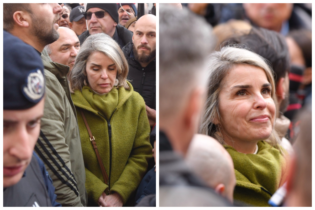 Gestul controversat făcut de Cristela Georgescu la Parchet General. Soția lui Călin Georgescu a atras toată atenția