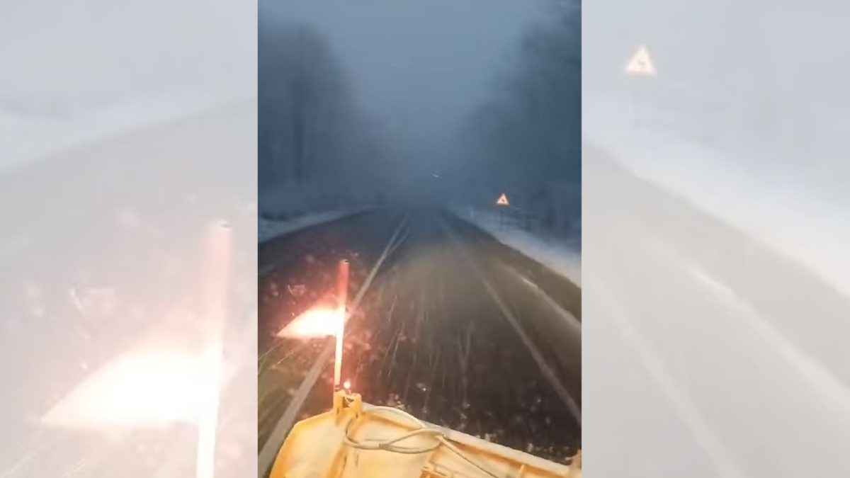 Vine iarna la Iași! Atenționare pentru șoferii care circulă pe DN 24