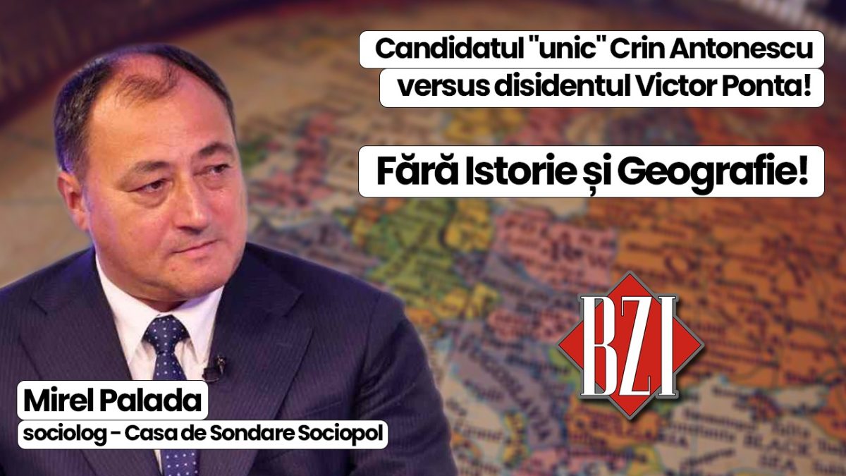 Top talk-show BZI LIVE! O nouă ediție specială alături de sociologul Mirel Palada, Casa de Sondare Sociopol! De la Dosarul NORDIS, lupta lui Călin Georgescu la disidentul Victor Ponta