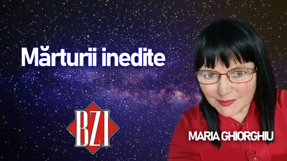 LIVE VIDEO – Maria Ghiorghiu revine la BZI LIVE cu mărturii inedite