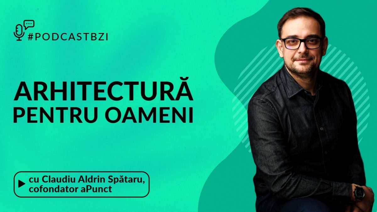 LIVE VIDEO – Claudiu Aldrin Spătaru, cofondator aPunct, despre arhitectura pentru oameni
