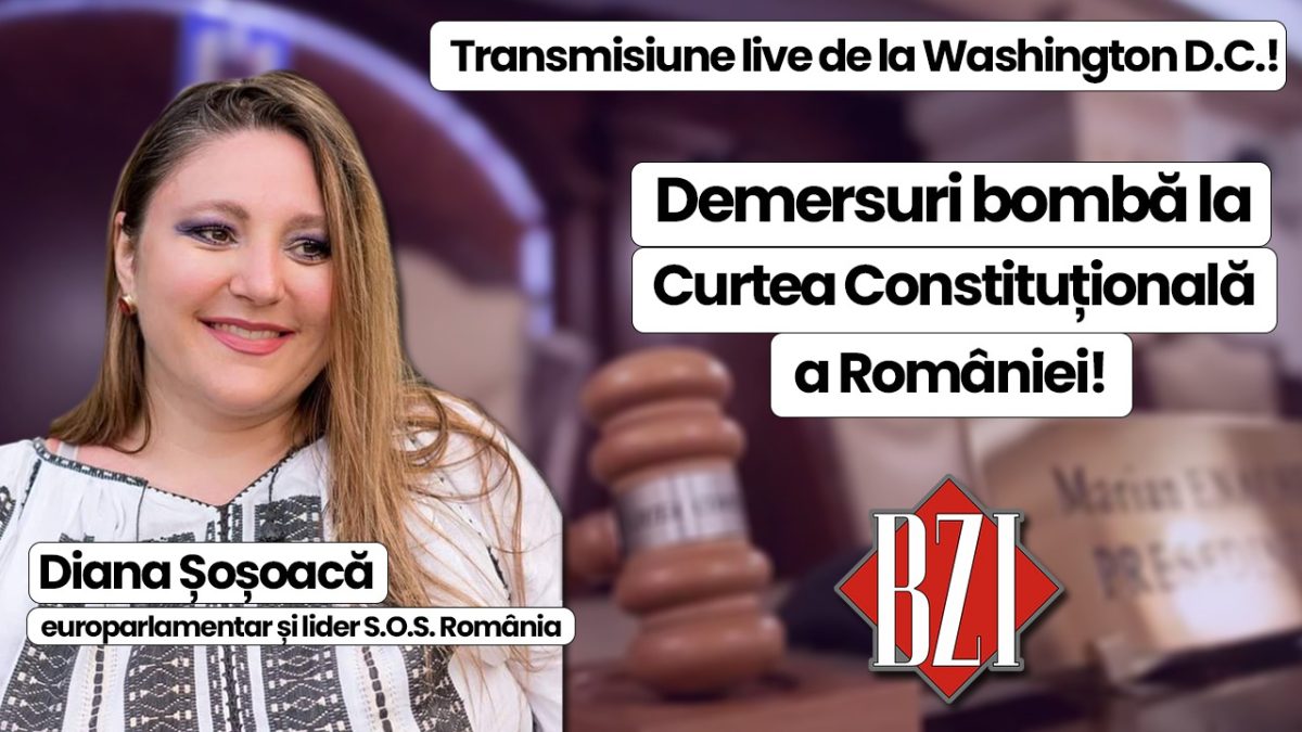 Senzațional! Transmisiune directă, la BZI LIVE, de la Washington D.C. – Statele Unite ale Americii alături de europarlamentarul român și liderul S.O.S. România Diana Șoșoacă! Toate detaliile din culisele mega-întâlnirea acesteia cu înalți oficiali americani