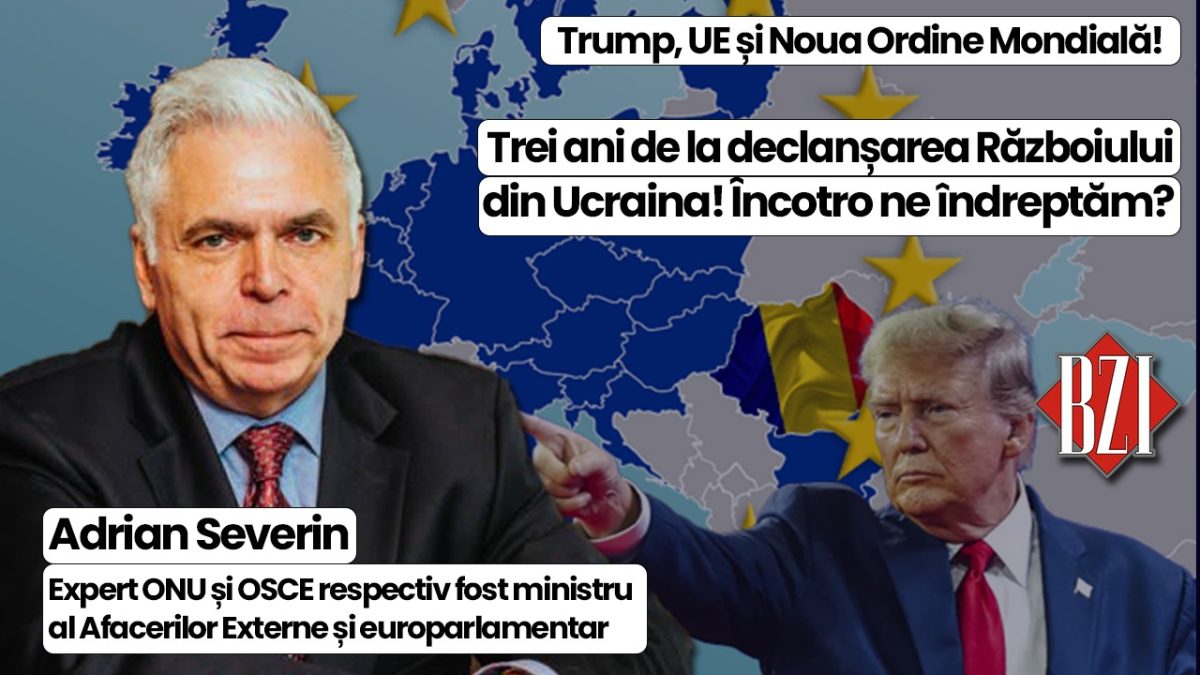 Super-analiză geopolitică și geostrategică BZI LIVE! Despre cele mai tensionate și importante subiecte naționale și internaționale alături de invitatul special permanent prof. univ. dr. Adrian Severin, expert ONU și OSCE respectiv fost prim-vice premier, ministru Afacerilor Externe și europarlamentar