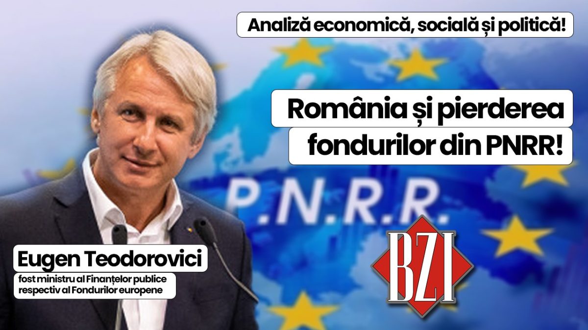 Analiză și dezbatere economică, politică și socială, națională și internațională alături de invitatul special BZI LIVE, fostul ministru al Finanțelor publice respectiv Fondurilor europene, Eugen Teodorovici