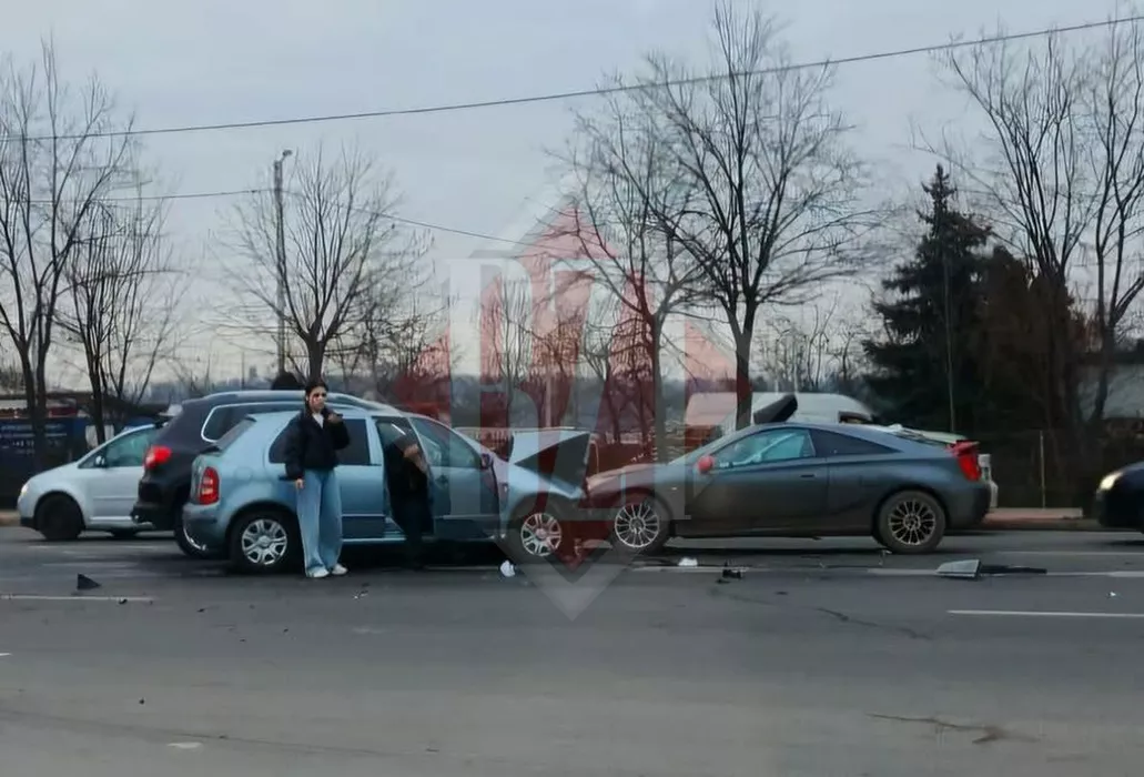 Accidentul violent din CUG a fost surprins de o cameră de bord. Iată care șofer a făcut manevra greșită