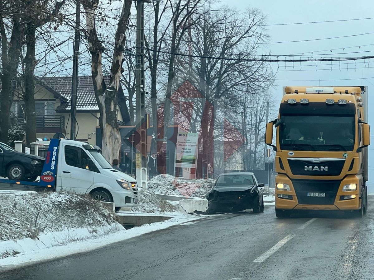 Accident rutier la Grajduri! Două mașini sunt implicate – UPDATE