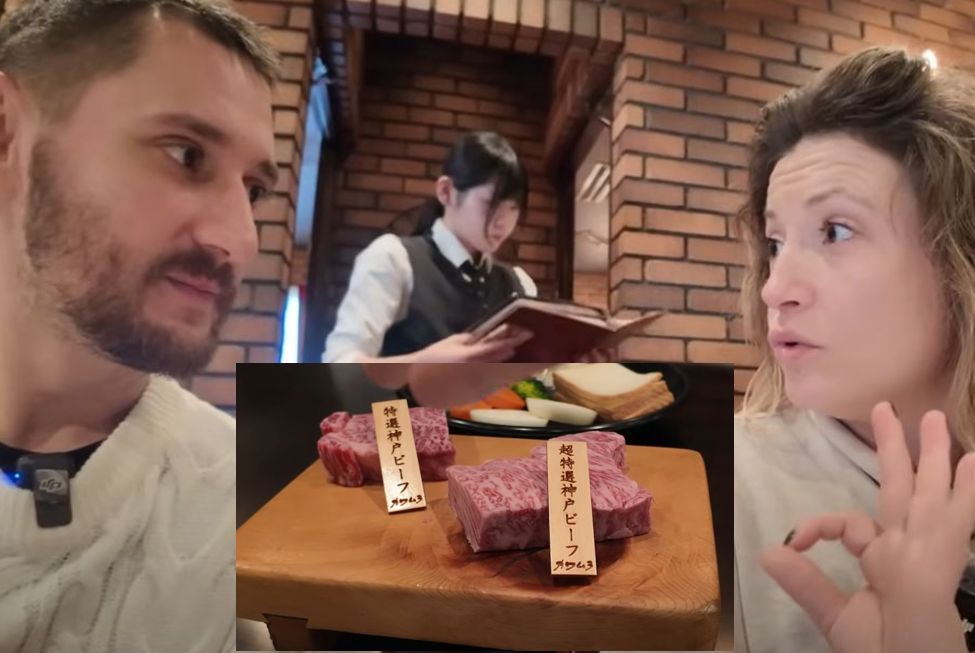 Cum au reacționat 2 vloggeri români după ce au mâncat cea mai scumpă carne din lume: „Mi s-a părut prea…”