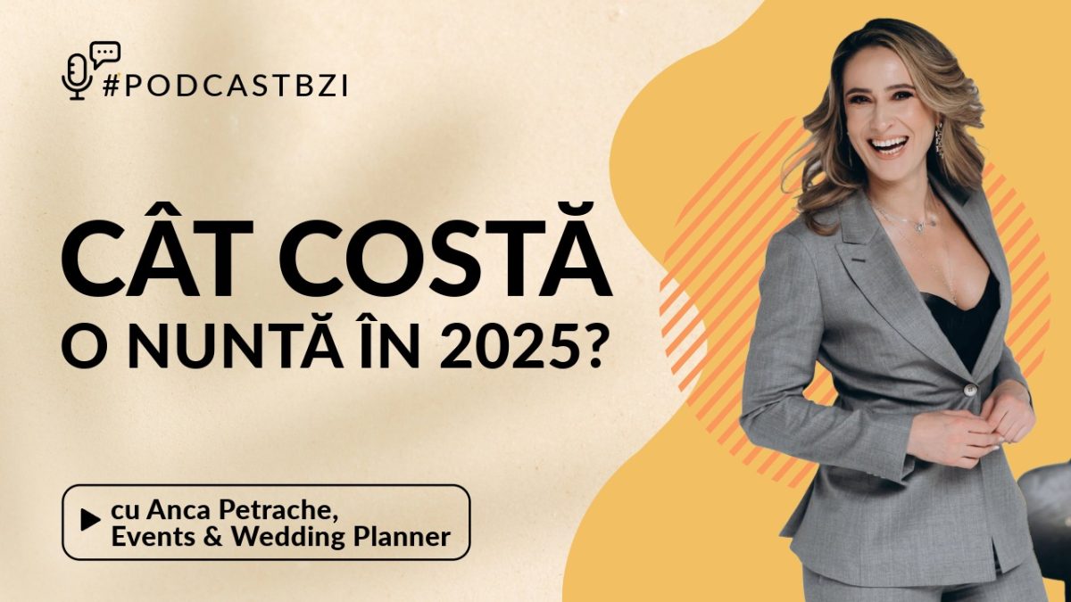 Anca Petrache, Events & Wedding Planner Cât costă o nuntă în 2025?